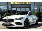 Mercedes-Benz CLA 220 AMG|PANO|45S PAKKET|19''|CAMERA, Auto's, Mercedes-Benz, Automaat, CLA, Wit, Leder