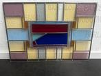 Glas-in-lood raam, Doe-het-zelf en Verbouw, Glas en Ramen, Ophalen, Gevelraam of Ruit, 80 tot 120 cm, Zo goed als nieuw