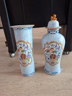 Porseleinen vaas en pot, Antiek en Kunst, Ophalen