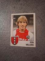 Panini sticker Voetbal 89. Speler Ron Willems Ajax., Verzenden, Zo goed als nieuw, Sticker