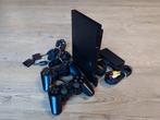 PlayStation 2 Slim SCPH-77004 + 2x Dualshock 2 controllers, Spelcomputers en Games, Spelcomputers | Sony PlayStation 2, Verzenden
