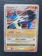 Lucario X 122/123 holo pokemon kaart, Ophalen of Verzenden, Gebruikt