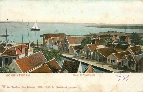(388-068-017) Monnickendam Haven in Vogelvlucht, Verzamelen, Ansichtkaarten | Nederland, Noord-Holland, Verzenden