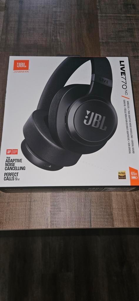 JBL Live 770NC, Audio, Tv en Foto, Koptelefoons, Nieuw, Op oor (supra aural), Overige merken, Draadloos, Bluetooth, Ophalen of Verzenden