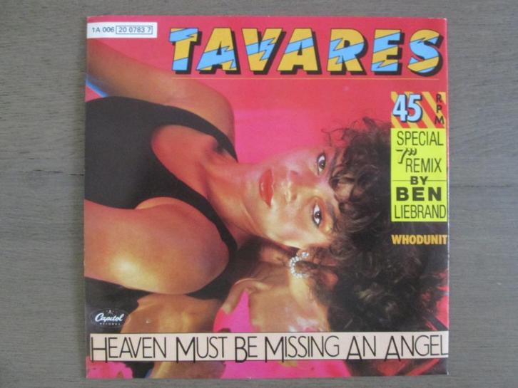 Tavares "Special 7''REMIX BY BEN LIEBARAND - Heaven Must Be, Cd's en Dvd's, Vinyl Singles, Gebruikt, Single, Overige genres, 7 inch