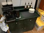Vintage houten commode/kast groen te koop!, Ophalen, 50 tot 100 cm, Zo goed als nieuw, 25 tot 50 cm