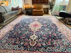 XL handgeknoopt Perzisch tapijt 340 x 250 karakter & patina, Gebruikt, 1053ML, Amsterdam, Info@bababoho.com, Crème