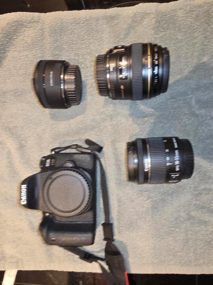 Canon EOS 77D Spiegelreflexcamera, Audio, Tv en Foto, Fotocamera's Digitaal, Gebruikt, Spiegelreflex, Canon, Ophalen of Verzenden