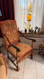Antieke Stoel met Tapestry Bekleding, Antiek en Kunst, Ophalen of Verzenden