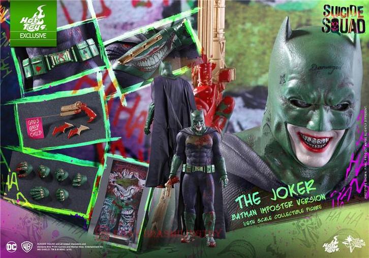 Hot Toys Suïcide Squad MMS 384 Batman Imposter Joker, Verzamelen, Poppetjes en Figuurtjes, Zo goed als nieuw, Ophalen of Verzenden