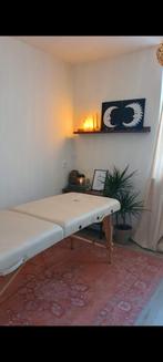 Massagetafel reikitafel reiki massage beige goede kwaliteit, Ophalen, Massagetafel
