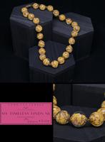 Vintage Ventiaans Murano Sommerso ketting ‘50 - K3FLH-P6Z1, Antiek en Kunst, Ophalen of Verzenden