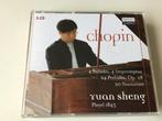 Chopin ballades/Impromptus/Preludes etc Yan Sheng 3CD BOX, Ophalen of Verzenden, Romantiek, Zo goed als nieuw, Kamermuziek
