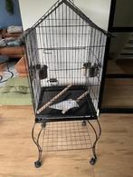 Nieuw vogelkooi met open dak wielen, Ophalen, Nieuw, Metaal, Vogelkooi