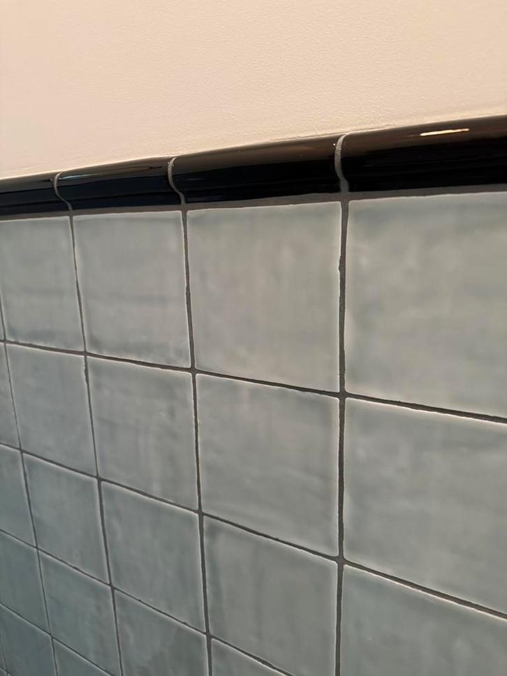 Wandtegel Heritage Menta brillo 13x13x1 cm, Doe-het-zelf en Verbouw, Tegels, Nieuw, Wandtegels, Keramiek, Minder dan 20 cm, Minder dan 20 cm