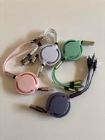 3-in-1 Oprol Oplader - Nieuw & Compact! 4 stuks, Verzenden, Nieuw, Overige merken