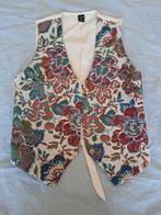 Gilet geborduurd zgan s, Kleding | Dames, Bodywarmers, Ophalen of Verzenden, Zo goed als nieuw, Maat 36 (S), Beige