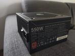 Cooler Master 550W Voeding, Computers en Software, Interne voedingen, Ophalen of Verzenden, Gebruikt
