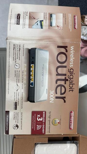 Sitecom Wireless Gigabit Router 300N beschikbaar voor biedingen