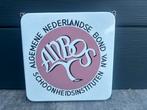 Emaille bord Anbos, Reclamebord, Ophalen of Verzenden, Zo goed als nieuw, Nvt