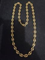 14 k gouden koffieboon schakel ketting 32 gram 70 cm, Ophalen of Verzenden, Nieuw, Goud, Goud
