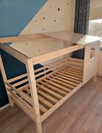 Kinderbed met opzetdak, Kinderen en Baby's, Kinderkamer | Stapelbedden en Hoogslapers, Ophalen, Zo goed als nieuw, Overige typen