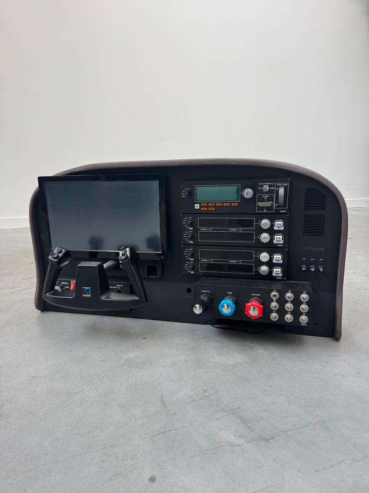 Flight Simulator - met touchscreen, Computers en Software, Joysticks, Gebruikt, Ophalen of Verzenden