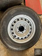 Set banden en stalen velgen Bridgestone dueler H/T 245/70R17, Ophalen, Gebruikt, Banden en Velgen, All Season