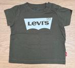 Levi's T-shirt Groen Maat 62/68, Jongetje of Meisje, Ophalen of Verzenden, Zo goed als nieuw, Levi's