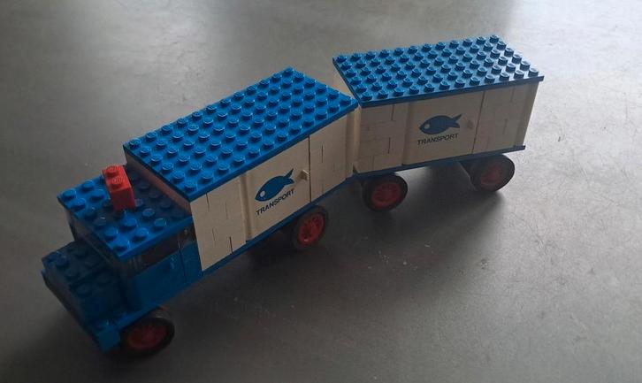 Legoland Koelvrachtwagen Set 375, Kinderen en Baby's, Speelgoed | Duplo en Lego, Gebruikt, Lego, Complete set, Ophalen of Verzenden