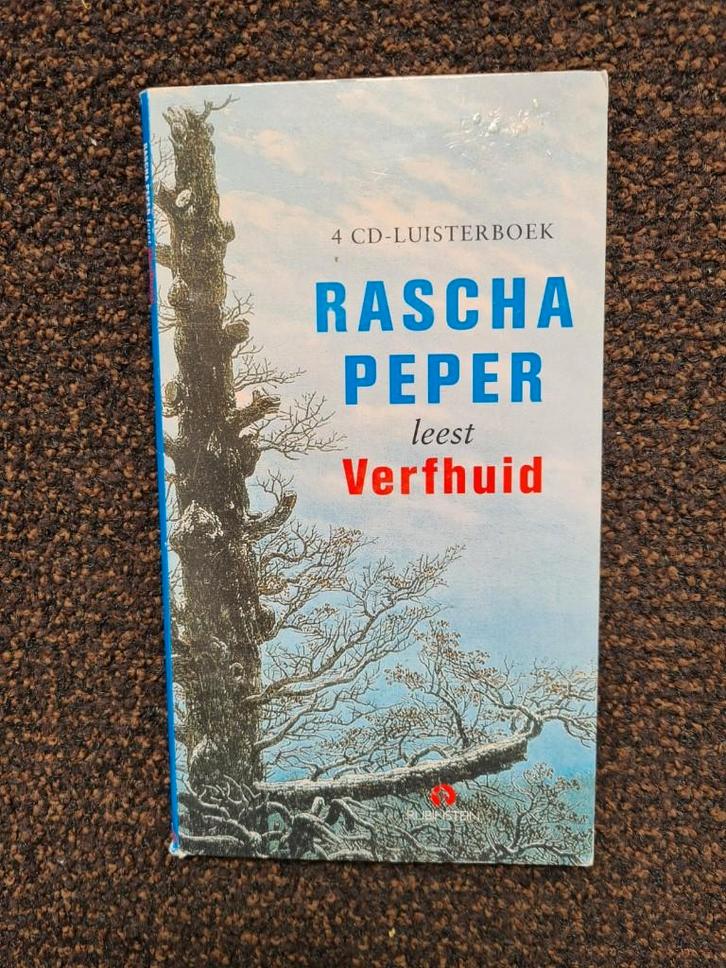 Verfhuid - Rascha Peper - 4cd Luisterboek, Boeken, Luisterboeken, Cd, Volwassene, Ophalen of Verzenden