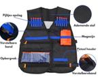 Tactical vest geschikt voor Nerf incl pijltjes en magazijn, Ophalen of Verzenden, Zo goed als nieuw