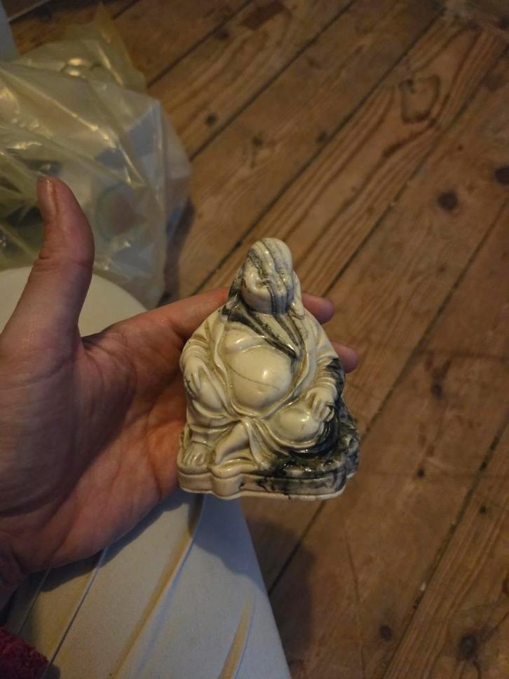 Vintage Boeddhabeeldje, Antiek en Kunst, Kunst | Beelden en Houtsnijwerken, Ophalen of Verzenden