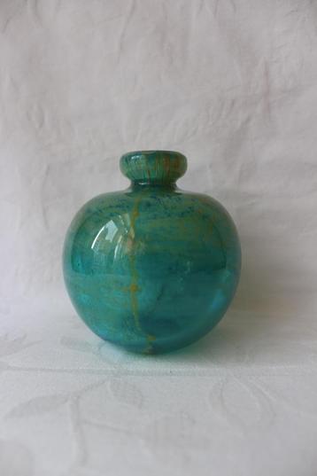 Vintage Malta glas Mdina vaasje beschikbaar voor biedingen