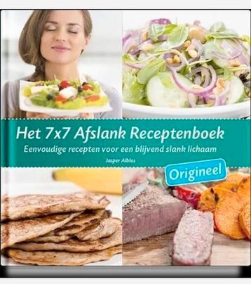 Het 7x7 Afslank Receptenboek - Origineel - Jasper Alblas
 beschikbaar voor biedingen
