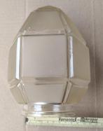 Art deco glazen lampenkapje, Ophalen of Verzenden, Minder dan 25 cm