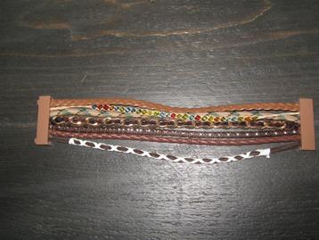 Armband Ibiza style bruin beschikbaar voor biedingen