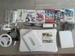 Nintendo Wii met onderdelen en 7 spellen, Spelcomputers en Games, Spelcomputers | Nintendo Wii, Ophalen, Zo goed als nieuw, Met 1 controller