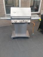RVS gas barbeque. ( Landmann? ), Tuin en Terras, Gasbarbecues, Ophalen, Gebruikt