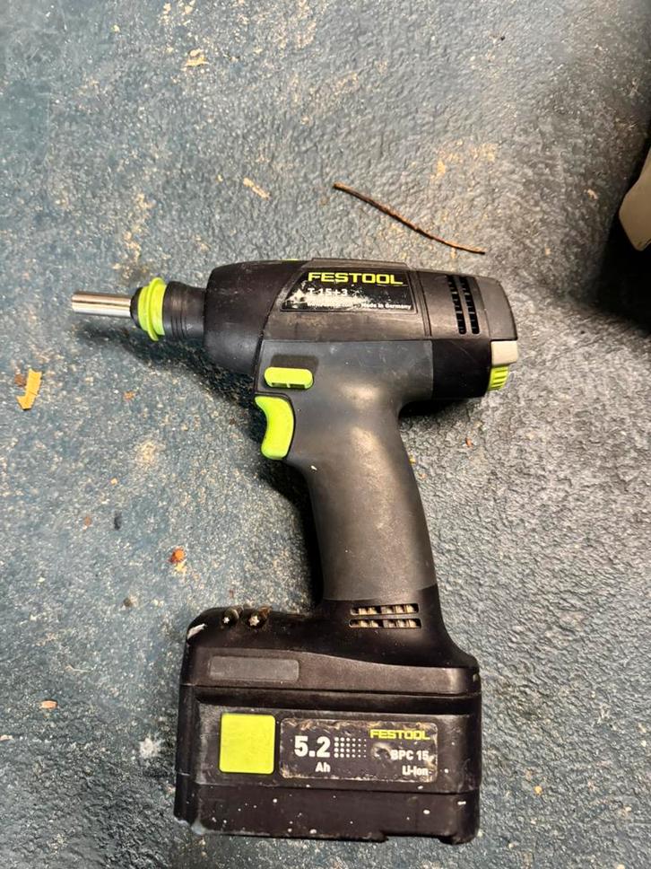 Festool T15+3, Doe-het-zelf en Verbouw, Gereedschap | Boormachines, Gebruikt, Boor- en Schroefmachine, Ophalen
