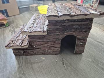 Houten knaagdier huisjes beschikbaar voor biedingen