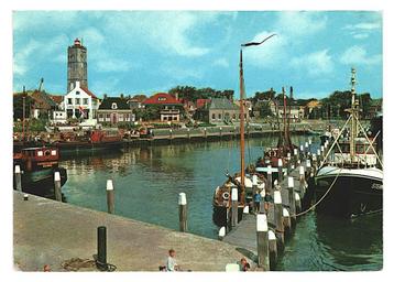 976814 West-Terschelling Haven 1967 _Gelopen met mooie zegel beschikbaar voor biedingen