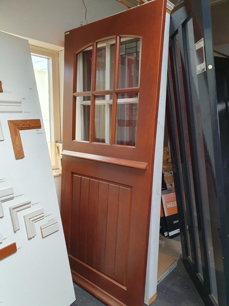 NIEUWE MERBAU VOORDEUR WK2546 93x211,5 stomp SALE, Doe-het-zelf en Verbouw, Ophalen, Nieuw, 200 tot 215 cm, Glas