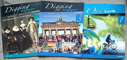 ONE EARTH 1/DIGGING DEEPER 2/3 TTO Textbooks Geogr./History, Boeken, Schoolboeken, Zo goed als nieuw, Overige niveaus, Verzenden