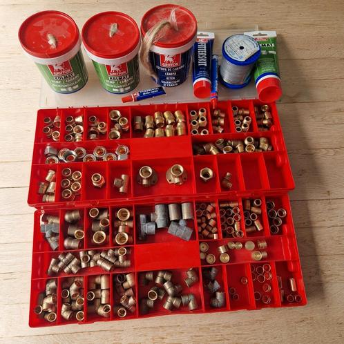 Soldeerkoppelingen, met soldeertin, Henneptouw  en pasta, Doe-het-zelf en Verbouw, Overige Doe-het-zelf en Verbouw, Nieuw, Ophalen of Verzenden