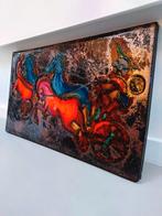 Fat Lava -XL Wandplaquette W-Germany - 1970, Antiek en Kunst, Ophalen