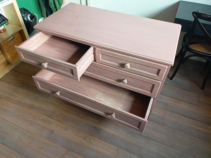 Commode / Kast met lades, Huis en Inrichting, Kasten | Dressoirs, Gebruikt, 150 tot 200 cm, 50 tot 75 cm, Met lade(s), Overige houtsoorten