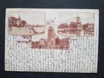 Ansichtkaart Dordrecht Kerk Molen Windmolen 1897 !!!, Ophalen of Verzenden, Voor 1920, Gelopen, Zuid-Holland