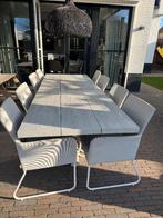 Tuintafel met eetstoelen van LIFE 8 pers., Ophalen, Eettafel, Aluminium, Tuinset