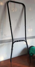 Handgrasmaaier - duwmaaier, Tuin en Terras, Grasmaaiers, Handgrasmaaier, Ophalen of Verzenden, Zo goed als nieuw, Opvangzak